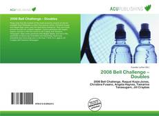 Bookcover of 2008 Bell Challenge – Doubles