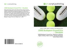 Couverture de 2008 Budapest Grand Prix – Doubles