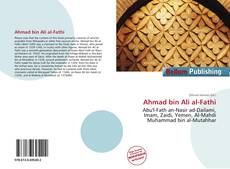 Buchcover von Ahmad bin Ali al-Fathi