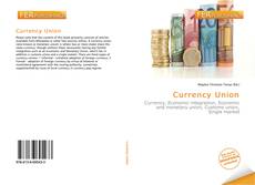 Bookcover of Currency Union