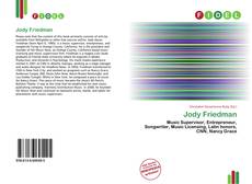 Portada del libro de Jody Friedman