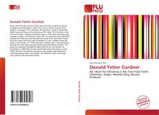 Bookcover of Donald Yetter Gardner