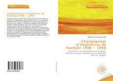 Bookcover of Championnat d'Angleterre de Football 1998 – 1999