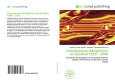 Couverture de Championnat d'Angleterre de Football 1999 – 2000
