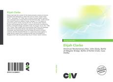 Buchcover von Elijah Clarke