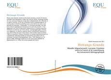 Bookcover of Hettange-Grande