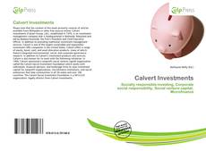 Couverture de Calvert Investments