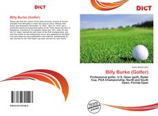 Bookcover of Billy Burke (Golfer)