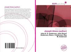 Capa do livro de Joseph Ames (author) 