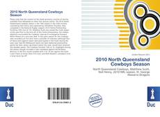 Bookcover of 2010 North Queensland Cowboys Season