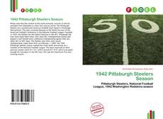 Portada del libro de 1942 Pittsburgh Steelers Season