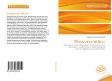 Bookcover of Discourse ethics