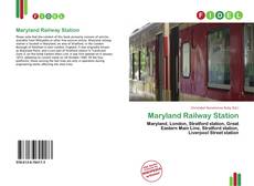 Portada del libro de Maryland Railway Station