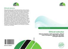 Ethical calculus kitap kapağı