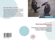 Buchcover von Droit des Affaires en France