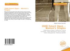 Bookcover of 2008 Estoril Open – Women's Singles