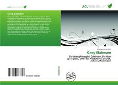 Bookcover of Greg Bahnsen