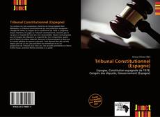 Bookcover of Tribunal Constitutionnel (Espagne)