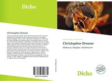Bookcover of Christopher Dresser