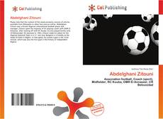 Capa do livro de Abdelghani Zitouni 