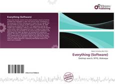 Bookcover of Everything (Software)