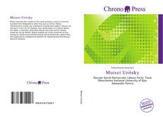 Portada del libro de Moisei Uritsky