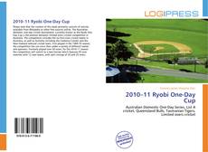 Bookcover of 2010–11 Ryobi One-Day Cup