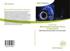 Capa do livro de Microsoft Customer Care Framework 