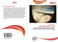 Couverture de Lycoming XR-7755