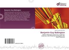 Copertina di Benjamin Guy Babington
