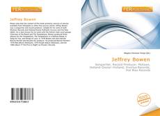 Bookcover of Jeffrey Bowen