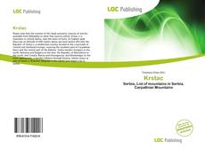 Bookcover of Krstac