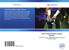 Capa do livro de 1953 Philadelphia Eagles Season 