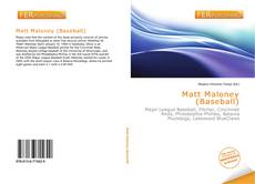 Bookcover of Matt Maloney (Baseball)