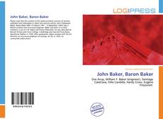 Bookcover of John Baker, Baron Baker