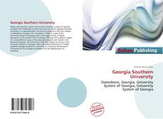 Georgia Southern University kitap kapağı