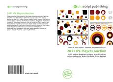 Bookcover of 2011 IPL Players Auction