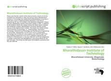 Bookcover of Bharathidasan Institute of Technology