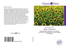 Capa do livro de Max Walters 