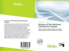 Bookcover of History of the National Conference League