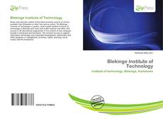 Capa do livro de Blekinge Institute of Technology 