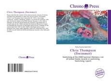 Capa do livro de Chris Thompson (Swimmer) 