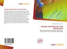 Buchcover von Goods and Services Tax (Australia)