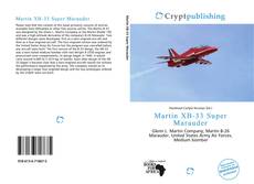 Bookcover of Martin XB-33 Super Marauder