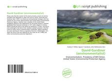 Borítókép a  David Gardiner (environmentalist) - hoz