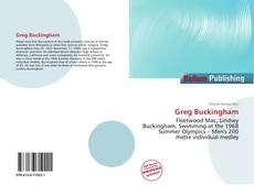 Greg Buckingham kitap kapağı