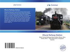 Capa do livro de Khurai Railway Station 