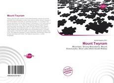 Bookcover of Mount Twynam