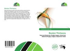 Bookcover of Boston Thirteens