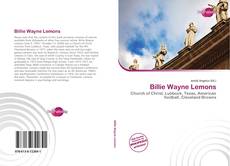 Portada del libro de Billie Wayne Lemons